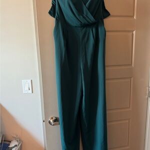 EXPRESS Teal Jumpsuit